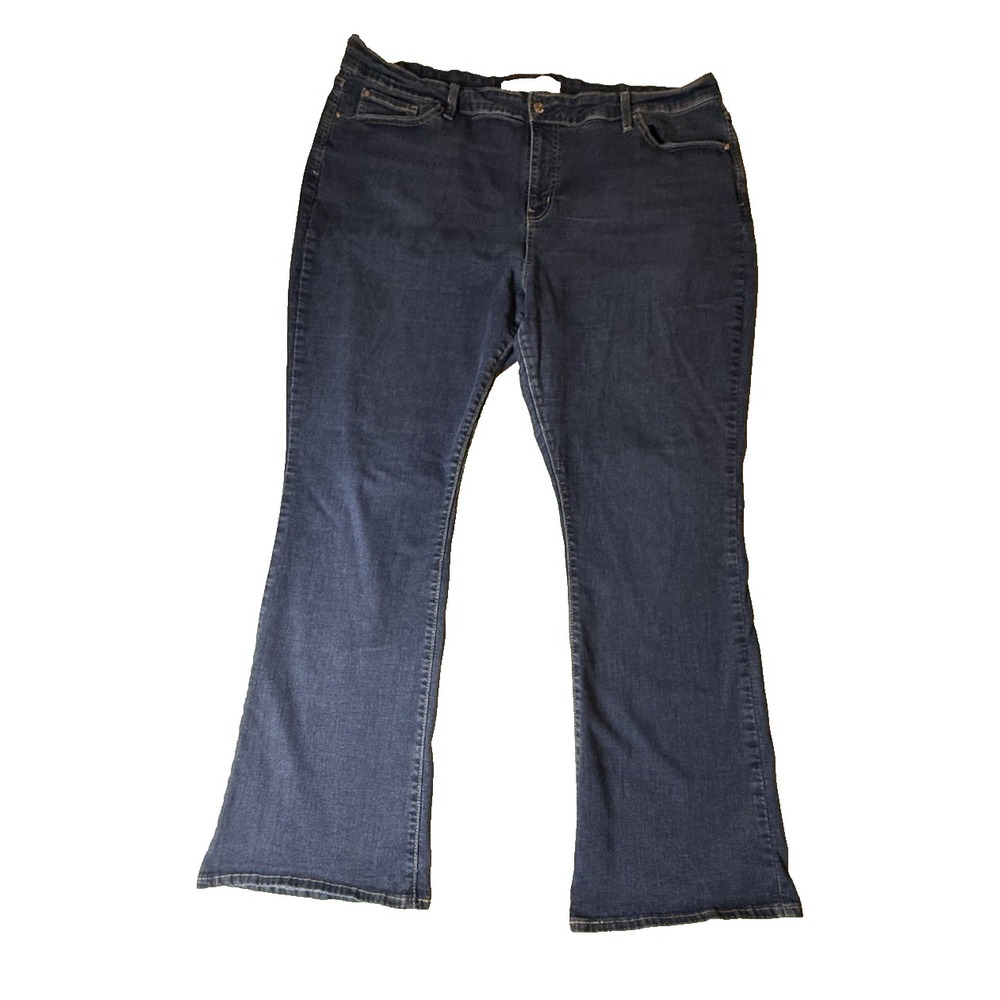 Signature Levi Strauss~Woman Size 24M(W37xL32)Denim Midrise Bootcut Jean-538